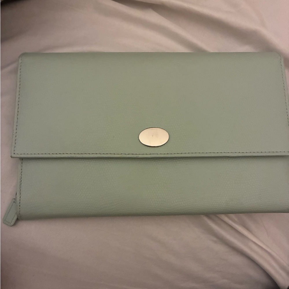 Elegant Mint Green Clutch
